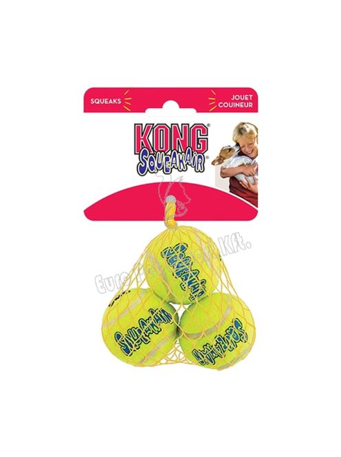 KUTYAJÁTÉK KONG SQUEAKAIR BALLS S 3DB-OS SÍPOLÓS