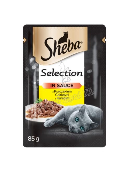 Sheba Selection tasakos csirkés válogatás felnőtt macskák számára 85g