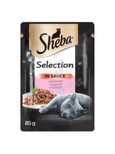   Sheba Selection tasakos lazacos válogatás felnőtt macskák számára 85g