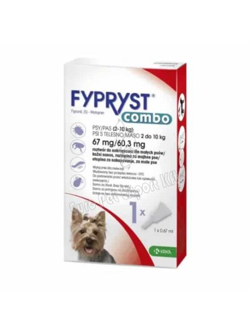 Fypryst Combo Spot-on Kutya 2-10kg