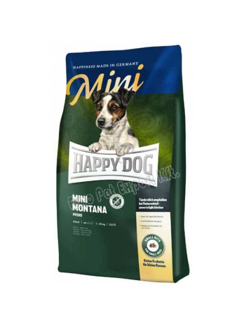 Happy Dog Mini Montana -  Lóhús és burgonya 1kg