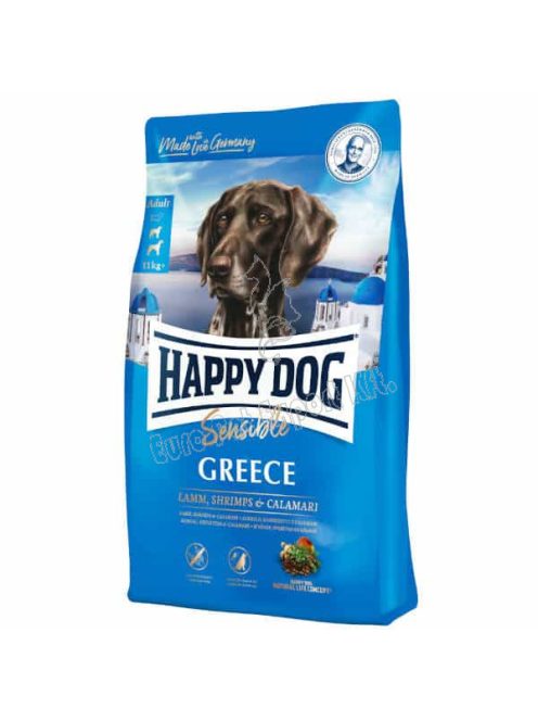 Happy Dog Sensible Greece – Bárány, garnélarák és tintahal 11kg