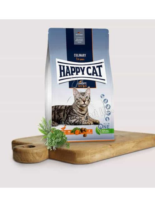 Happy Cat száraz macskaeledel / Kacsa 1,3 kg