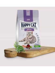 Happy Cat száraz Senior macskaeledel / Lazac 1,3 kg