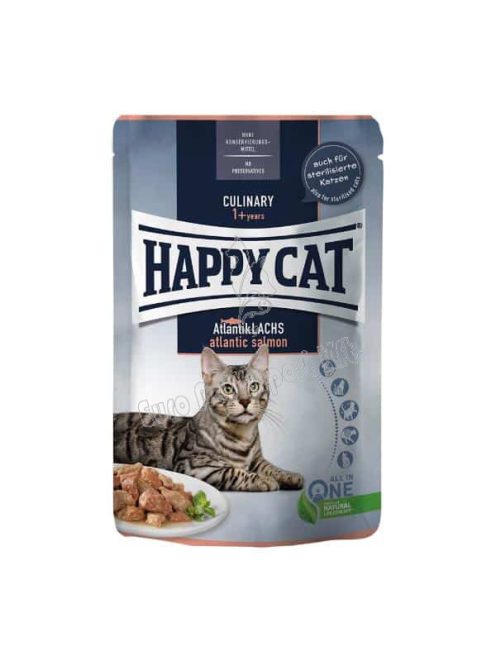 Happy Cat Culinary Lazac alutasakos macskaeledel 85g