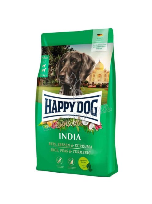 Happy Dog Sensible India - Rizs és borsó 2,8kg