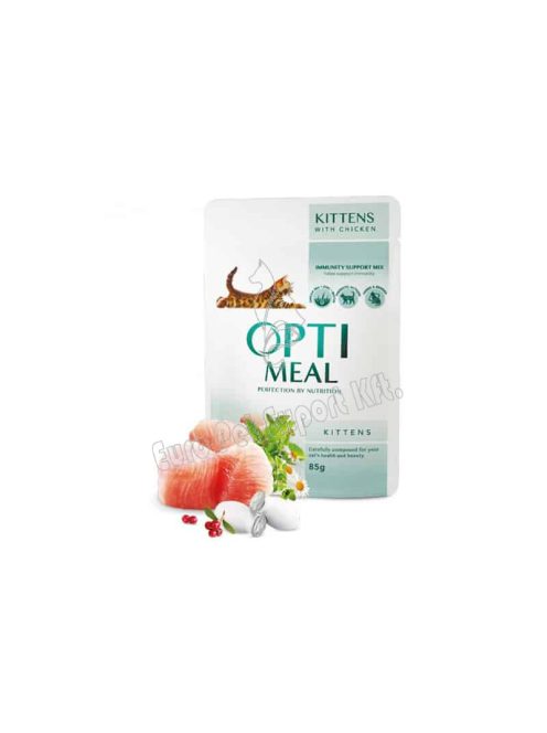 OPTIMEAL CAT POUCH KITTEN 85G CSIRKE