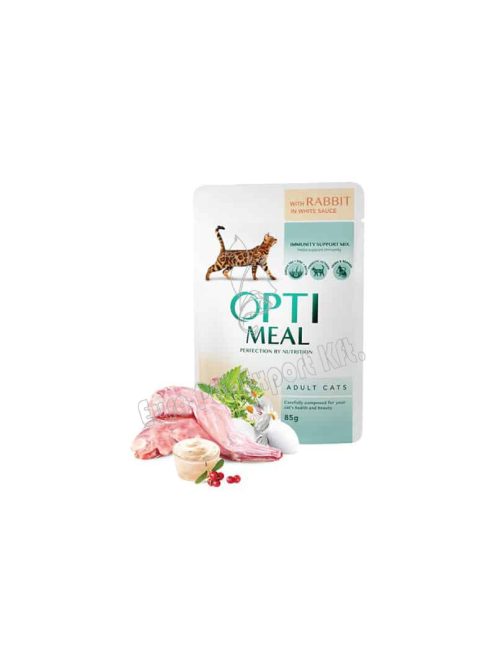 OPTIMEAL CAT POUCH 85G NYÚL SAUCE