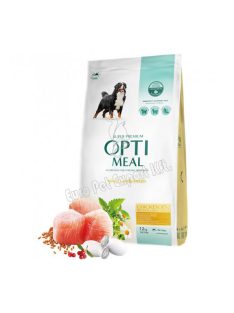 OPTIMEAL DOG DRY LARGE 12KG CSIRKE