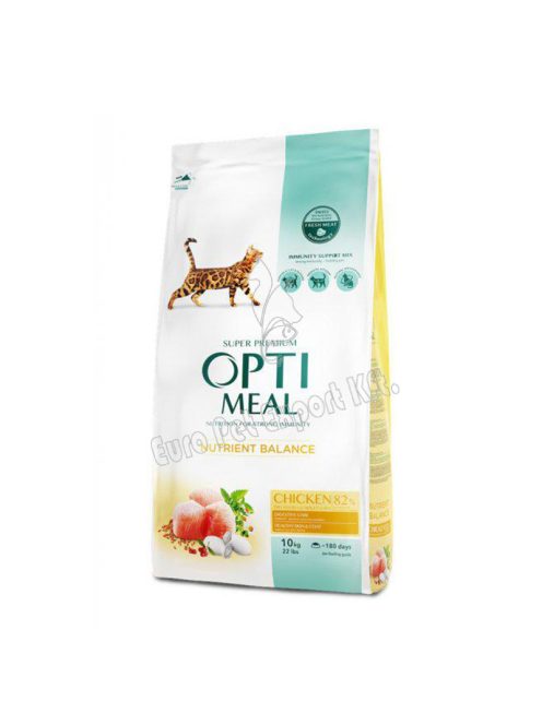 OPTIMEAL CAT DRY N. BALANCE 10KG CSIRKE