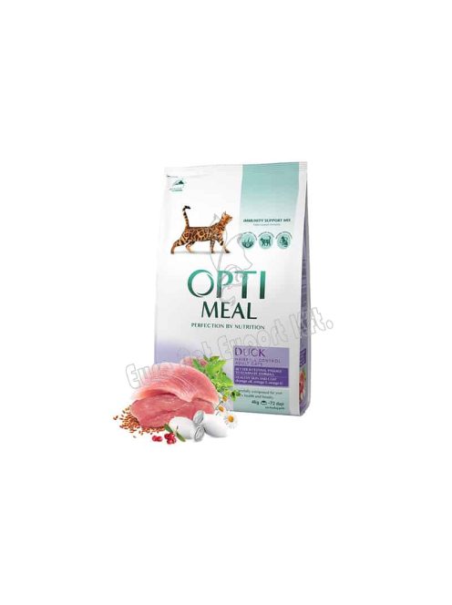 OPTIMEAL CAT DRY HAIRBALL 4KG KACSA