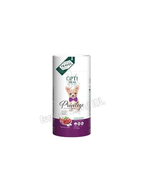 OPTIMEAL DOG DRY PRIV PUPPY MINI 650G BÁRÁNY LOWGRA