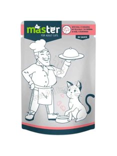   Master Cat Alutasakos macskaeledel felnőtt macskáknak - borjú 80g