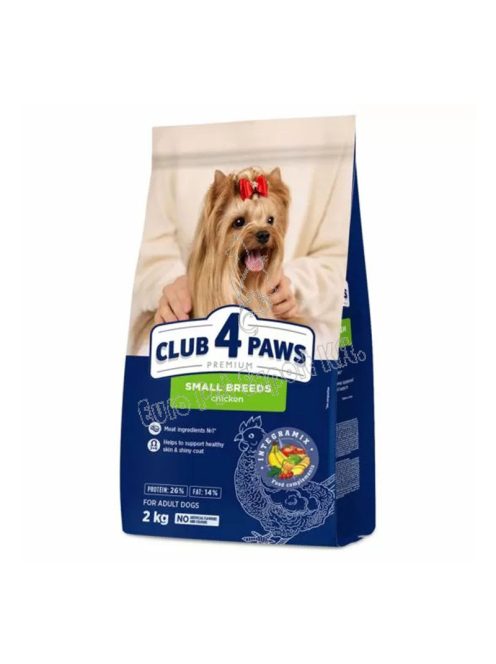 CLUB4PAWS DOG DRY SMALL 2KG CSIRKE