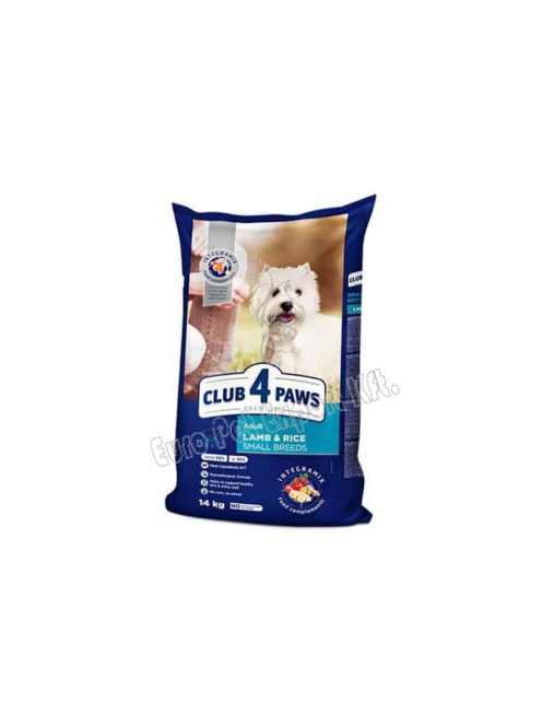 CLUB4PAWS DOG DRY SMALL  900G BÁRÁNY(23/12)