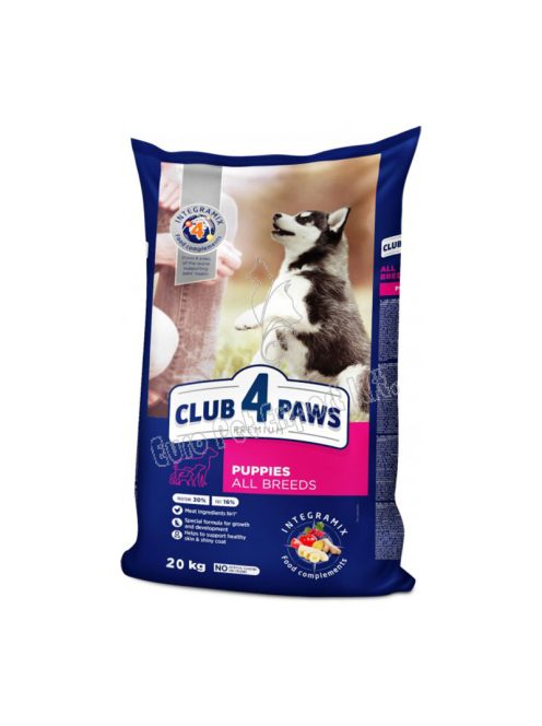 CLUB4PAWS DOG DRY PUPPY ALL  20KG CSIRKE(30/16)