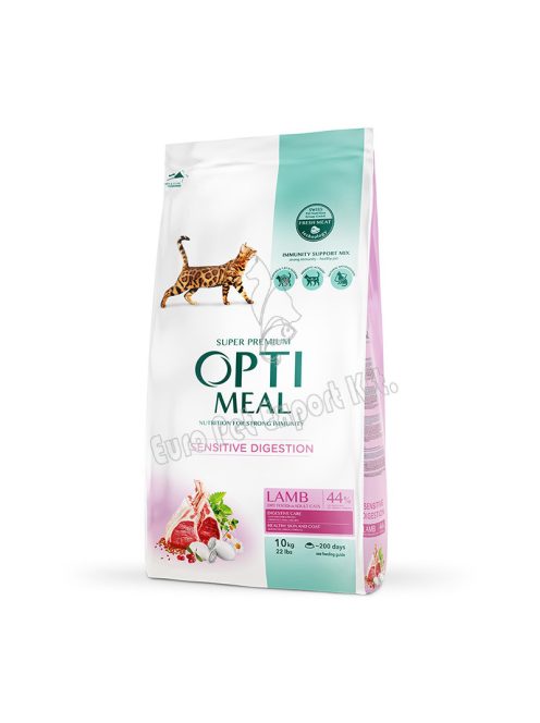 OPTIMEAL CAT DRY SENSITIVE 10KG BÁRÁNY