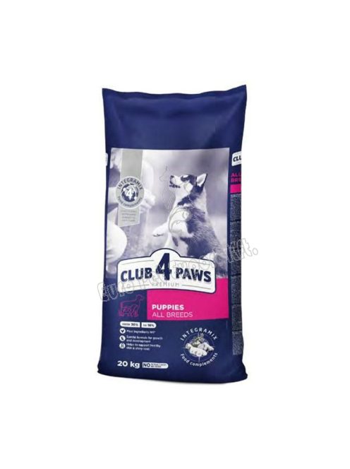 CLUB4PAWS DOG DRY PUPPY ALL  20KG CSIRKE(18+2) 