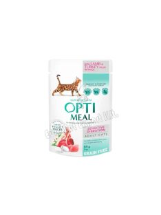 OPTIMEAL CAT GF  85G SENSITIV BÁ+PU