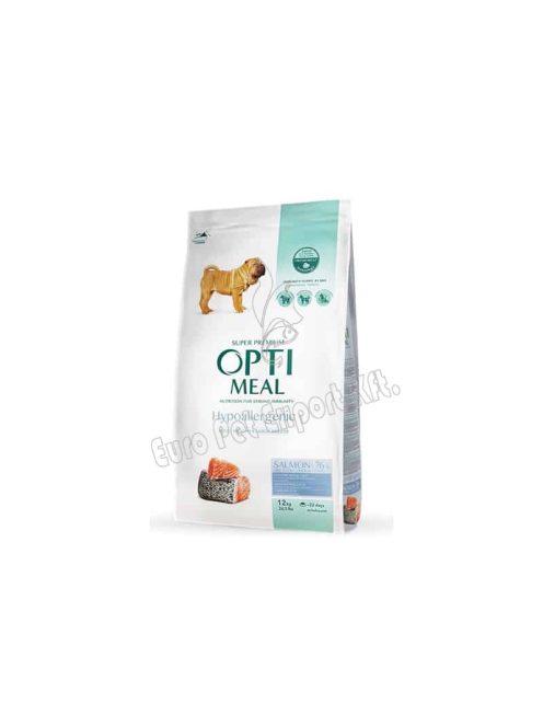 OPTIMEAL DOG SZÁRAZ ADULT MEDIUM 12KG HIPOA.LAZAC