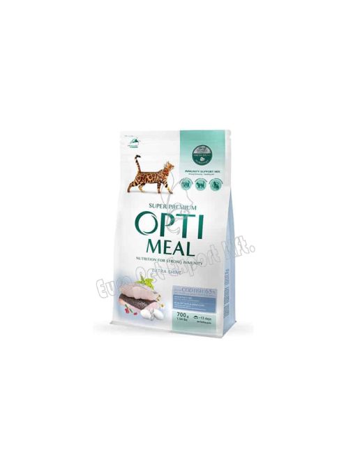 OPTIMEAL CAT DRY EXTRA SHINE 700G TŐKEHAL