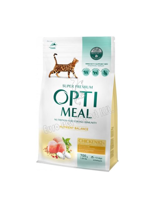 OPTIMEAL CAT DRY N. BALANCE 700G CSIRKE