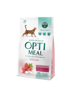 OPTIMEAL CAT DRY EXTRA TASTE 700G  BORJÚ