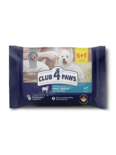 CLUB4PAWS DOG POUCH 6X80G BÁRÁNY GRAVY