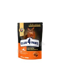 CLUB4PAWS CAT DRY SELECT KACSA  300G ZÖLDSÉGGEL