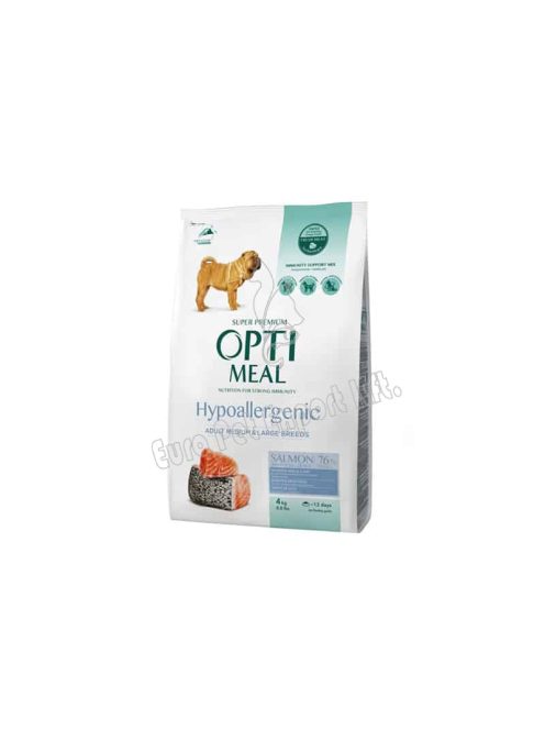 OPTIMEAL DOG SZÁRAZ ADULT MEDIUM 4KG HIPOA. LAZAC