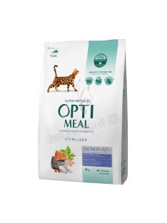 OPTIMEAL CAT DRY STERIL 4KG LAZAC