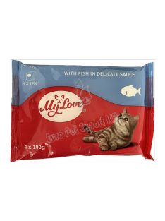 MY LOVE CAT POUCH 4X100G HALAS SAUCE