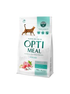 OPTIMEAL CAT DRY STERIL 700G PULYKA-ZAB 