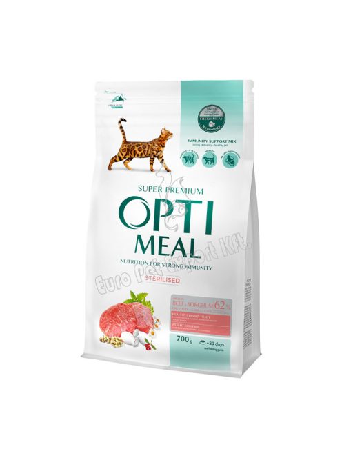 OPTIMEAL CAT DRY STERIL 700G MARHA-SORGHUM