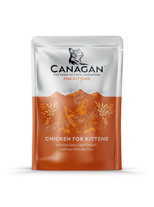 CANAGAN MACSKA POUCH KI 85G CSIRKE