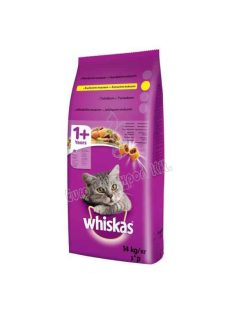   Whiskas száraztáp csirkehússal felnőtt macskák számára 14kg