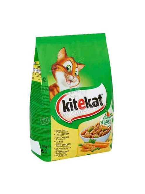 KITEKAT Száraz Macskatáp Csirke-Zöldség 1,8kg