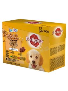   Pedigree tasakos eledel aszpikban kölyökkutyák számára 12 x 100g