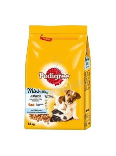   PEDIGREE JUNIOR MINI 1,4 kg – Száraztáp Junior kölyökkutyák számára Baromfival-Zöldséggel