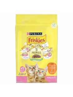 Friskies Junior száraz macskaeledel csirkével, tejjel és hozzáadott zöldségekkel 10kg