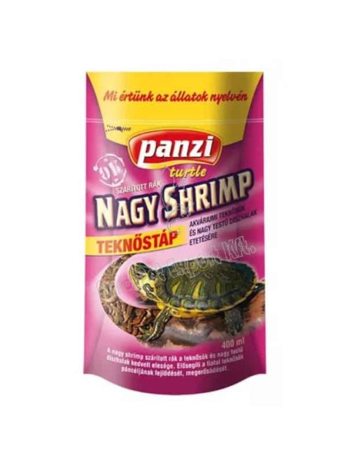 Panzi Nagy Shrimp szárított rák teknősöknek 400ml