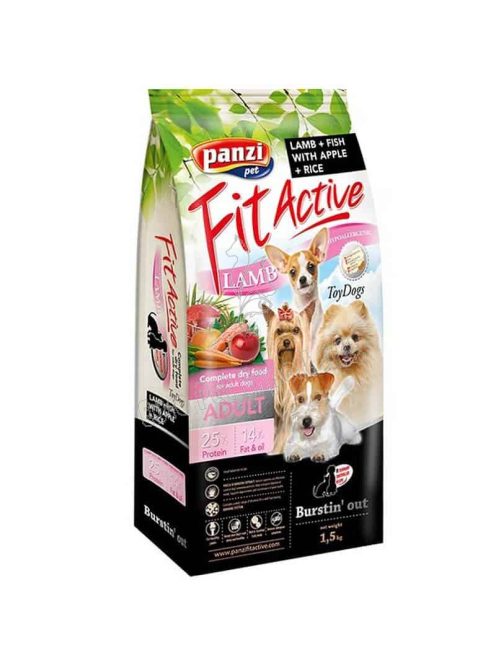 FitActive Felnőtt Toydogs kutyaeledel / Bárány-Hal 1,5 kg