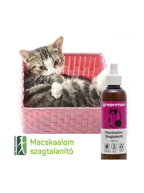 GREENMAN MACSKAALOM SZAGTALANÍTÓ 250ML