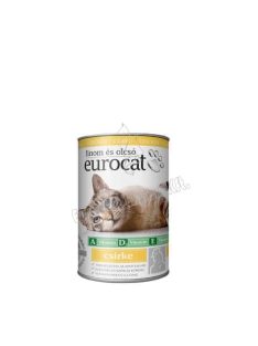 EURO CAT Macskaeledel konzerv Csirkés 415g