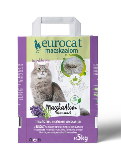 EURO CAT ALOM/LITTER  LEVENDULA 5KG