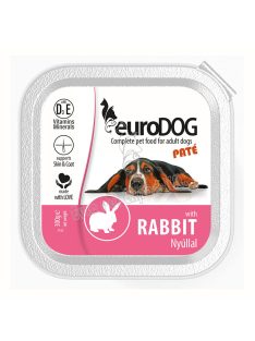 EURO DOG ALUTÁLKA PATÉ 300G NYULAS 