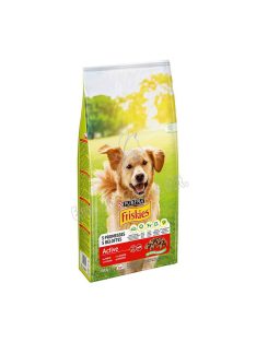 FRISKIES Active kutyaeledel Marhahús 15kg