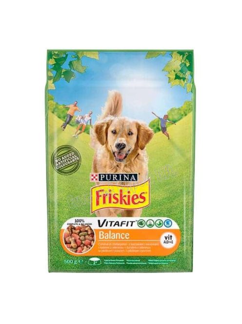 FRISKIES Balance száraz kutyaeledel csirkével és zöldségekkel 500g