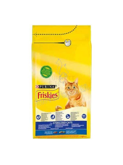 FRISKIES Sterilised Lazaccal 1,5kg