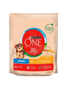 Purina One Mini Junior csirkében gazdag száraz kutyaeledel 800g